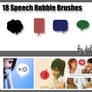 18 Speech Bubble Brushes