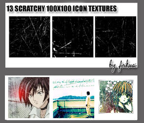 13 Scratchy 100x100 Textures