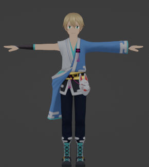 SAOVS Eugeo - Yukata by SwordArtOnlineVRC on DeviantArt