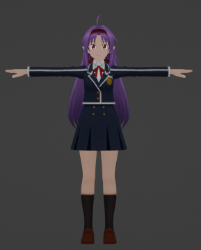 SAOVS - School Uniform by SinonVR on DeviantArt