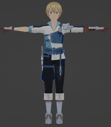 SAOVS Eugeo - Adventurer by SwordArtOnlineVRC on DeviantArt