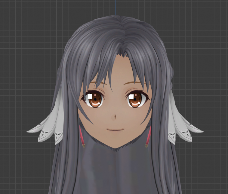 SAOAL Asuna - Head and Hair by SinonVRC on DeviantArt