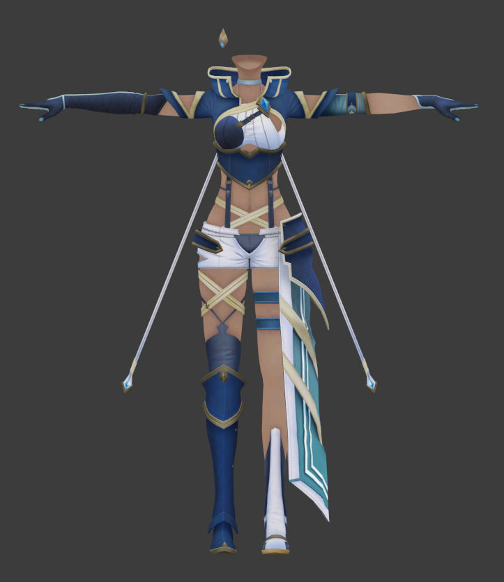 SAOAL Sinon - Hunting Garb by SwordArtOnlineVRC on DeviantArt