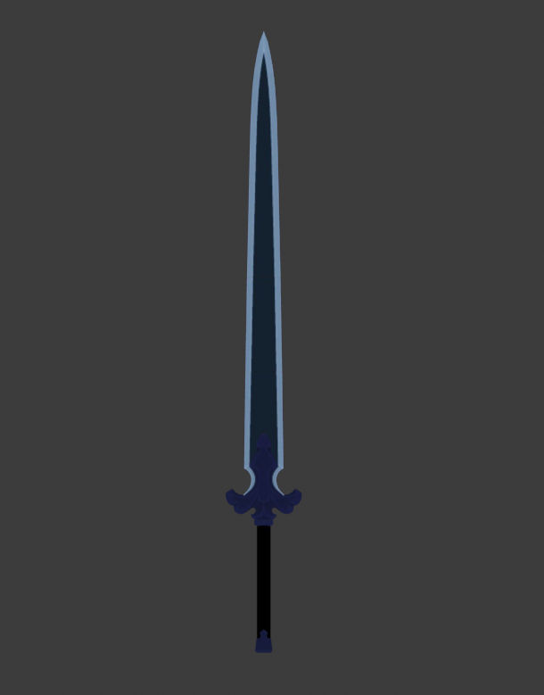 SAOAL Kirito - Night Sky Blade (Anime Texture) by SinonVRC on DeviantArt