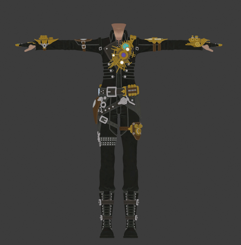 SAOAL - Male Machina Outfit by SinonVRC on DeviantArt