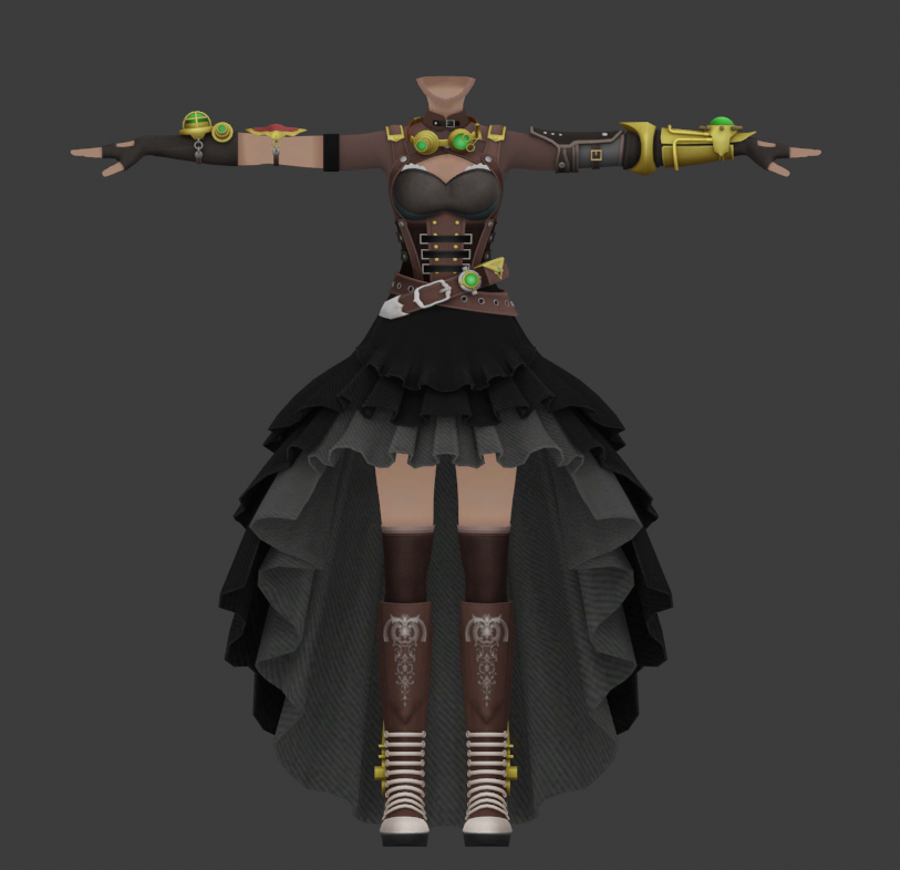 SAOAL - Female Machina Outfit by SinonVRC on DeviantArt