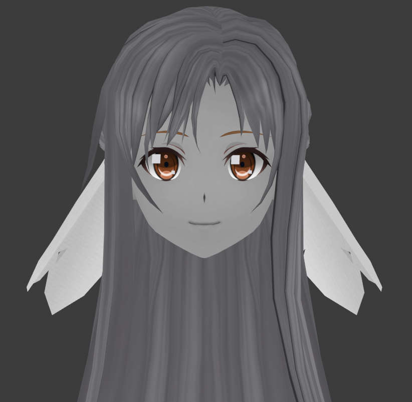 SAOLR Asuna - Stacia Head and Hair by SinonVRC on DeviantArt