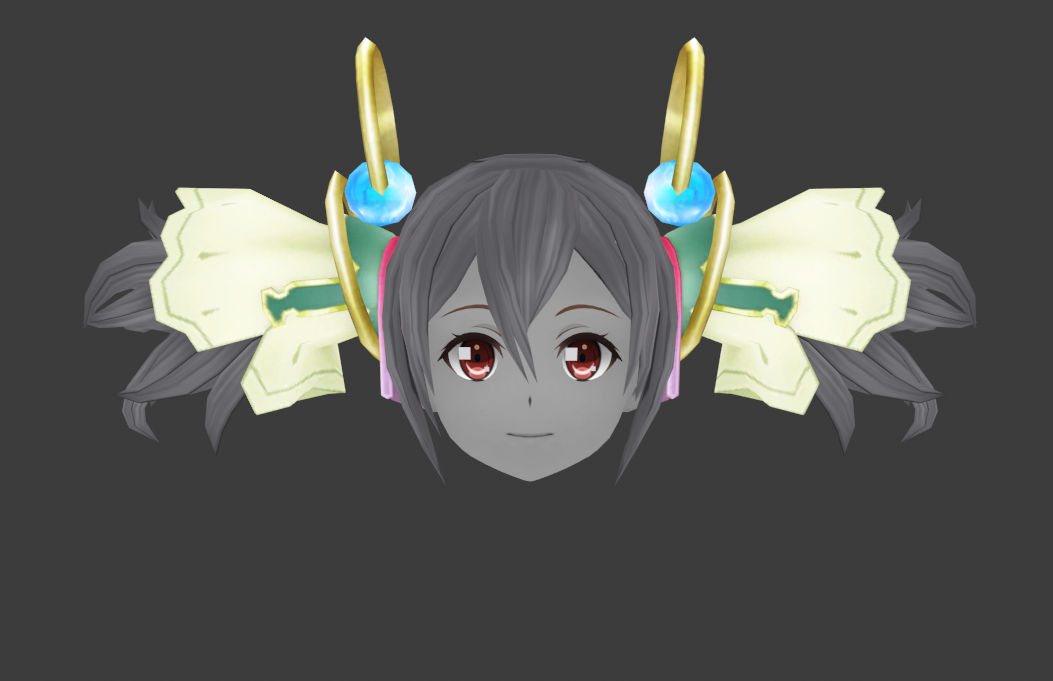 SAOLR Silica - Aeria Head and Hair by SinonVRC on DeviantArt