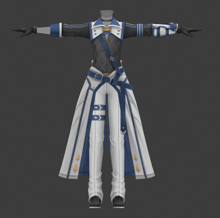 SAOLR Eugeo - Prize Outfit by SinonVRC on DeviantArt