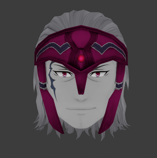 SAOLR Vassago - Dark Knight Head and Hair by SinonVRC on DeviantArt