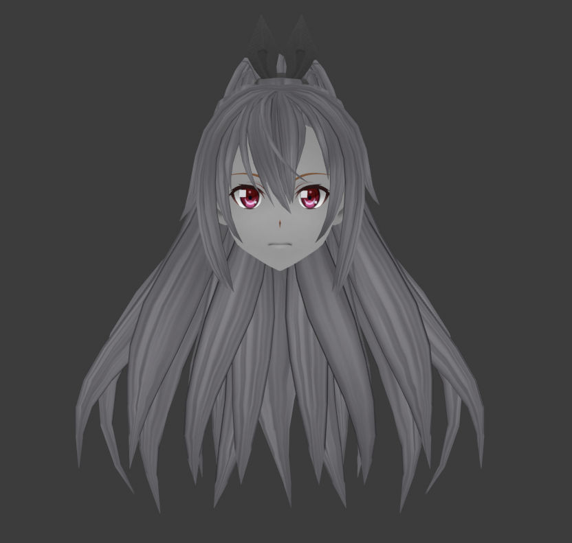 SAOLR Eydis - Head and Hair by SinonVRC on DeviantArt