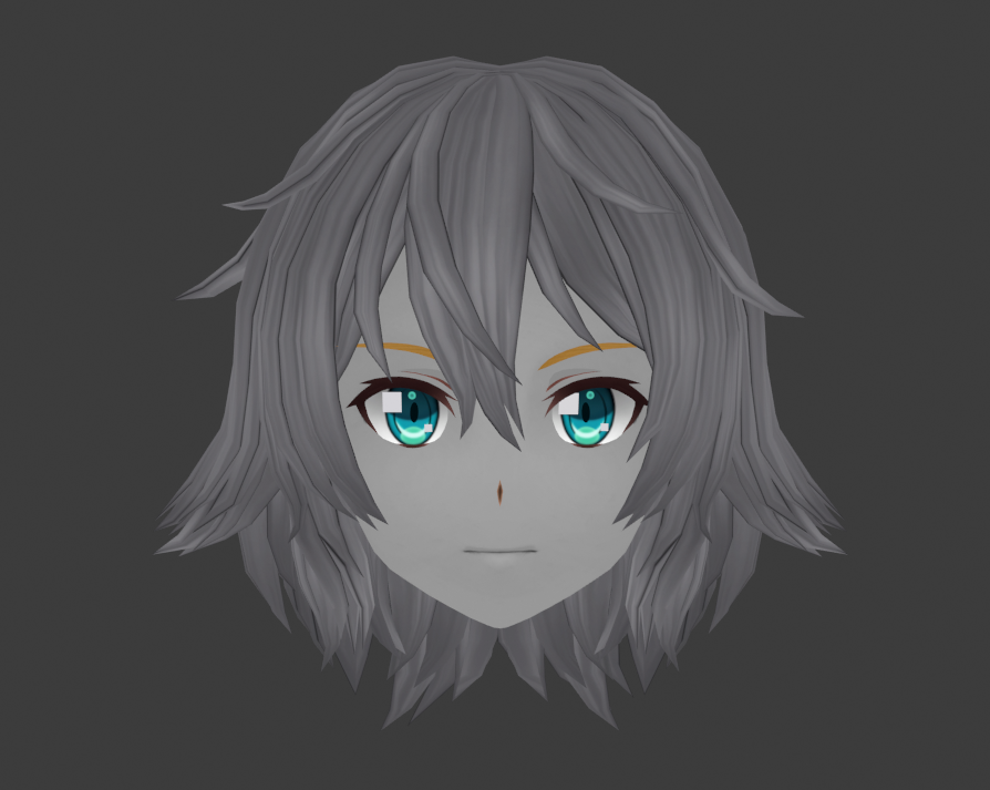 SAOLR Philia - Head and Hair by SinonVRC on DeviantArt