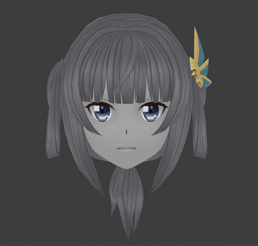 SAOLR Tia - Head and Hair by SinonVRC on DeviantArt