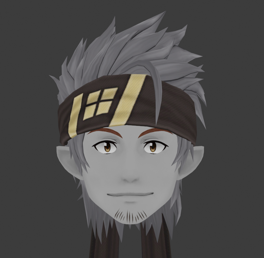 SAOLR Klein - Head and Hair by SinonVRC on DeviantArt