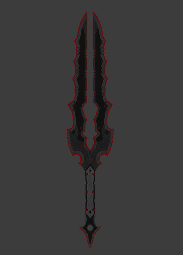 SAOAL - Twin Blade Dagger by SwordArtOnlineVRC on DeviantArt