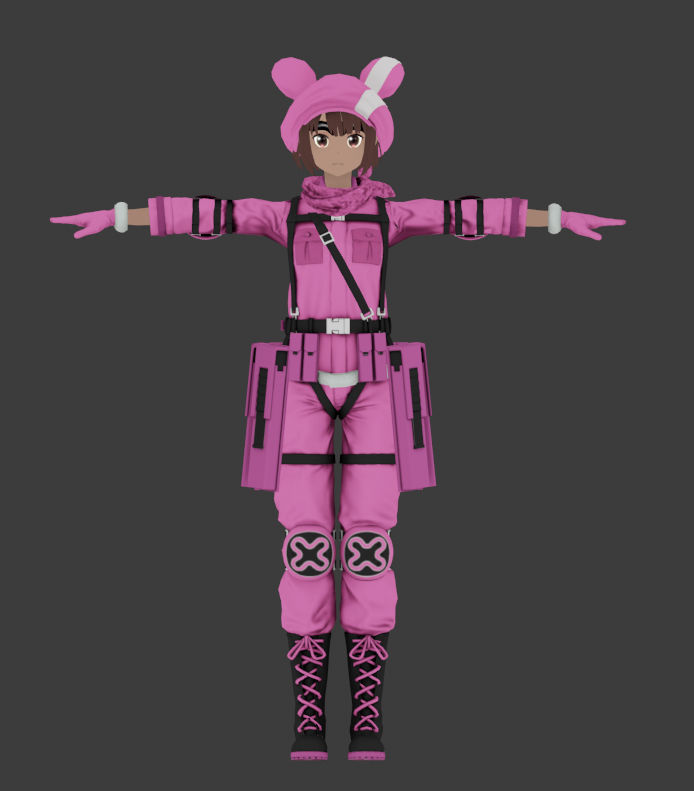 SAOFB Llenn - Gun Gale Online by SinonVRC on DeviantArt