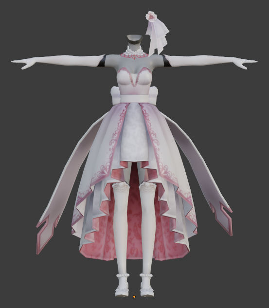 SAOLR - Wedding Dress by SinonVRC on DeviantArt