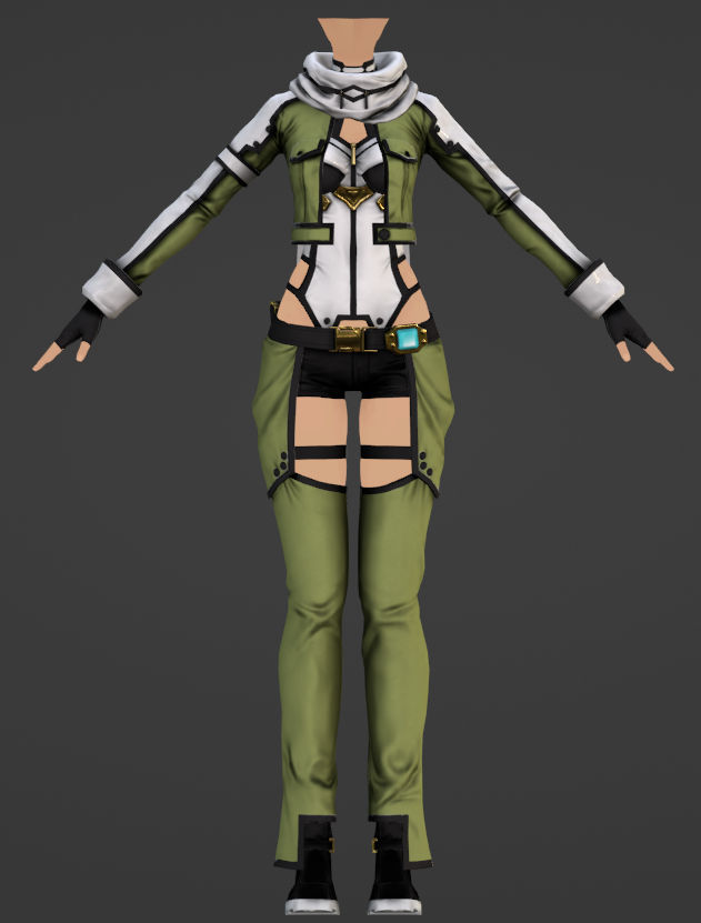 SAOFD Sinon - Sniper Jacket by SinonVRC on DeviantArt