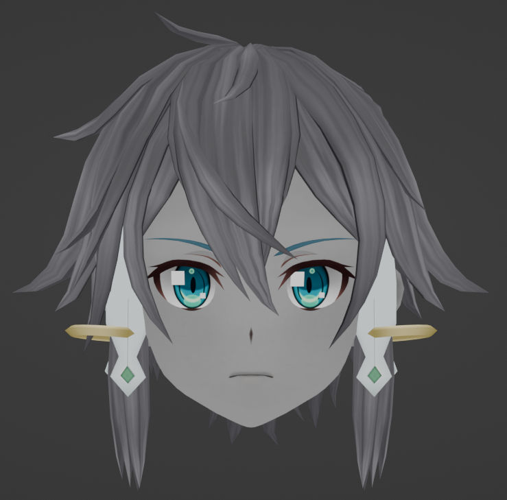 SAOLR Sinon - Solus Head and Hair by SinonVRC on DeviantArt
