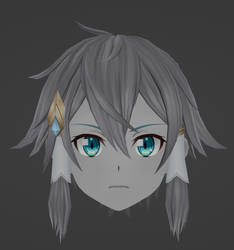 SAOAL Sinon - Head and Hair