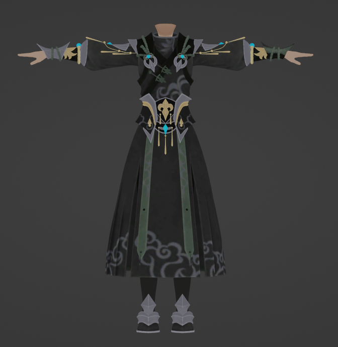 SAOAL Kirito - Combat Clothes M by SinonVRC on DeviantArt