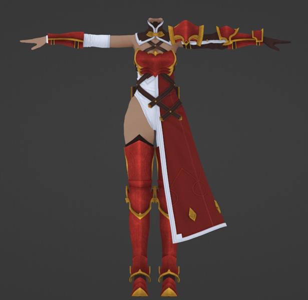 SAOAL Lisbeth - Prize Outfit by SinonVRC on DeviantArt