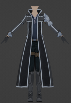 SAOFD Kirito - Sharp Edge Coat by SinonVRC on DeviantArt