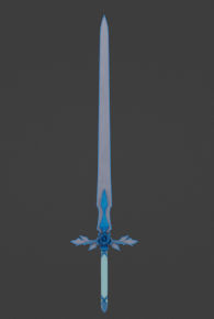 SAOFD Eugeo - Blue Rose Sword by SinonVRC on DeviantArt