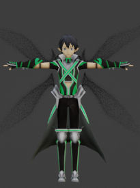 SAOLS Kirito - Lost Song (Original Costume) by SinonVRC on DeviantArt