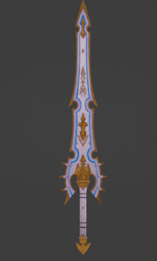 SAOFD - White Dragon Sword by SwordArtOnlineVRC on DeviantArt