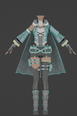SAOFD - Sinon Rangers Outfit by SwordArtOnlineVRC on DeviantArt