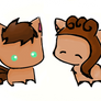 Vulpix boy and girl