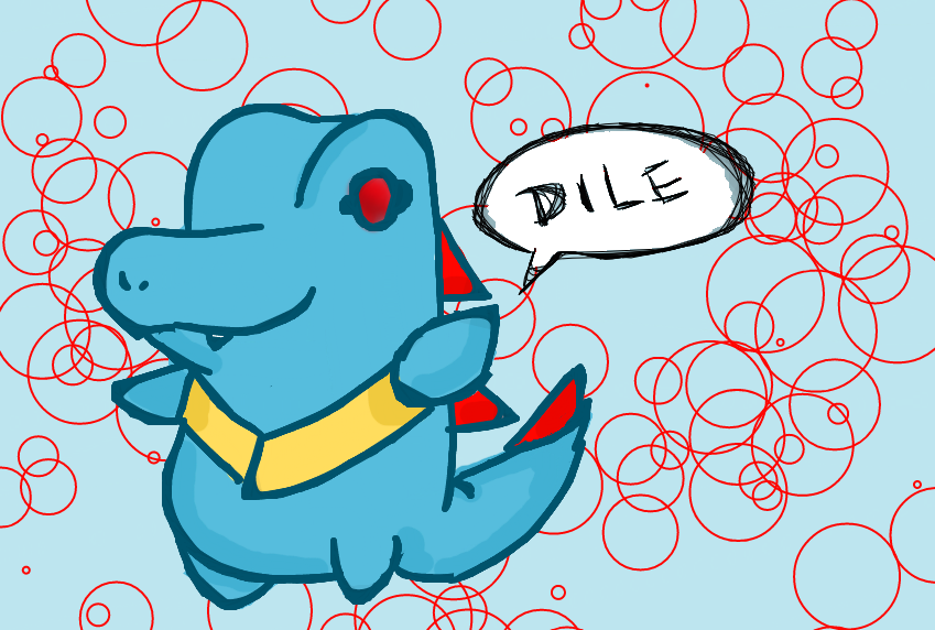 Totodile chibi