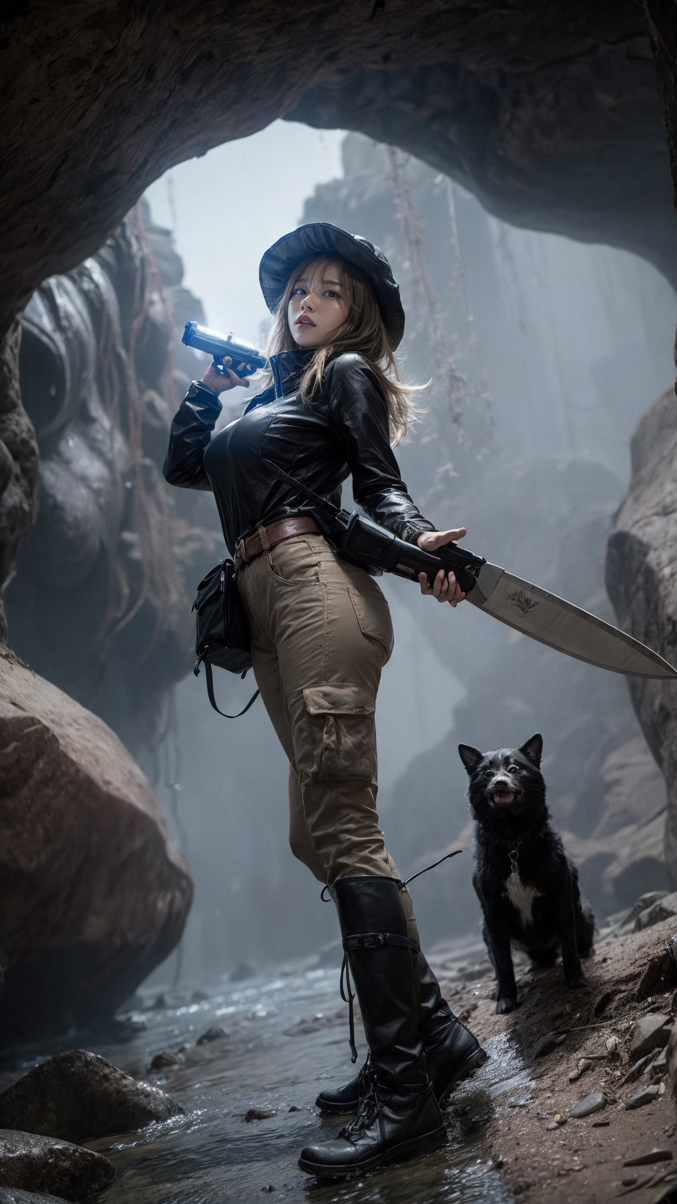 4K Cave Adventure 84p by AIPICTORIAL on DeviantArt