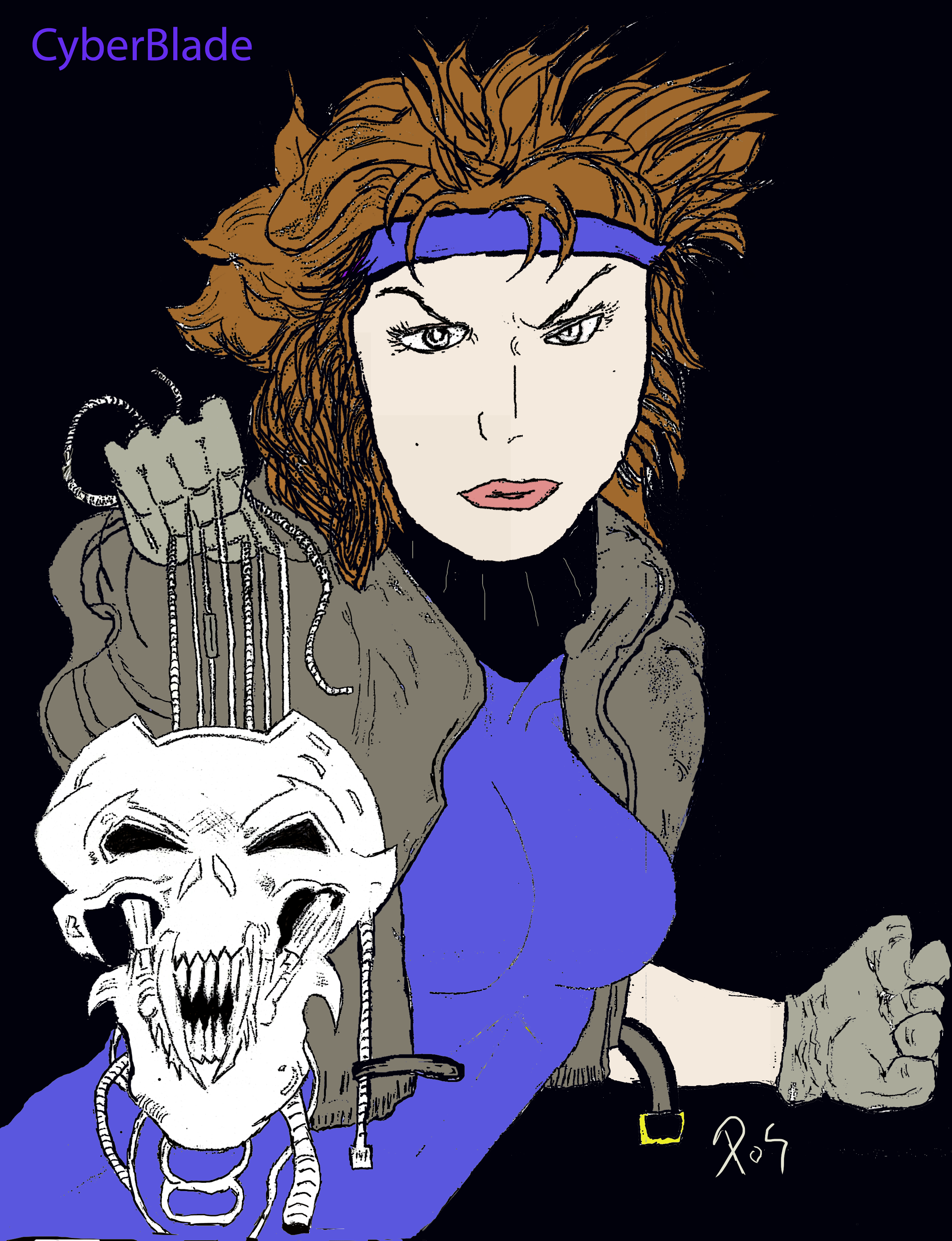 CyberBlade 1 by Posman1 on DeviantArt