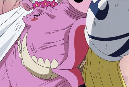 One Piece Lola Big Lipstick Kiss Gif By Chacha125 On Deviantart