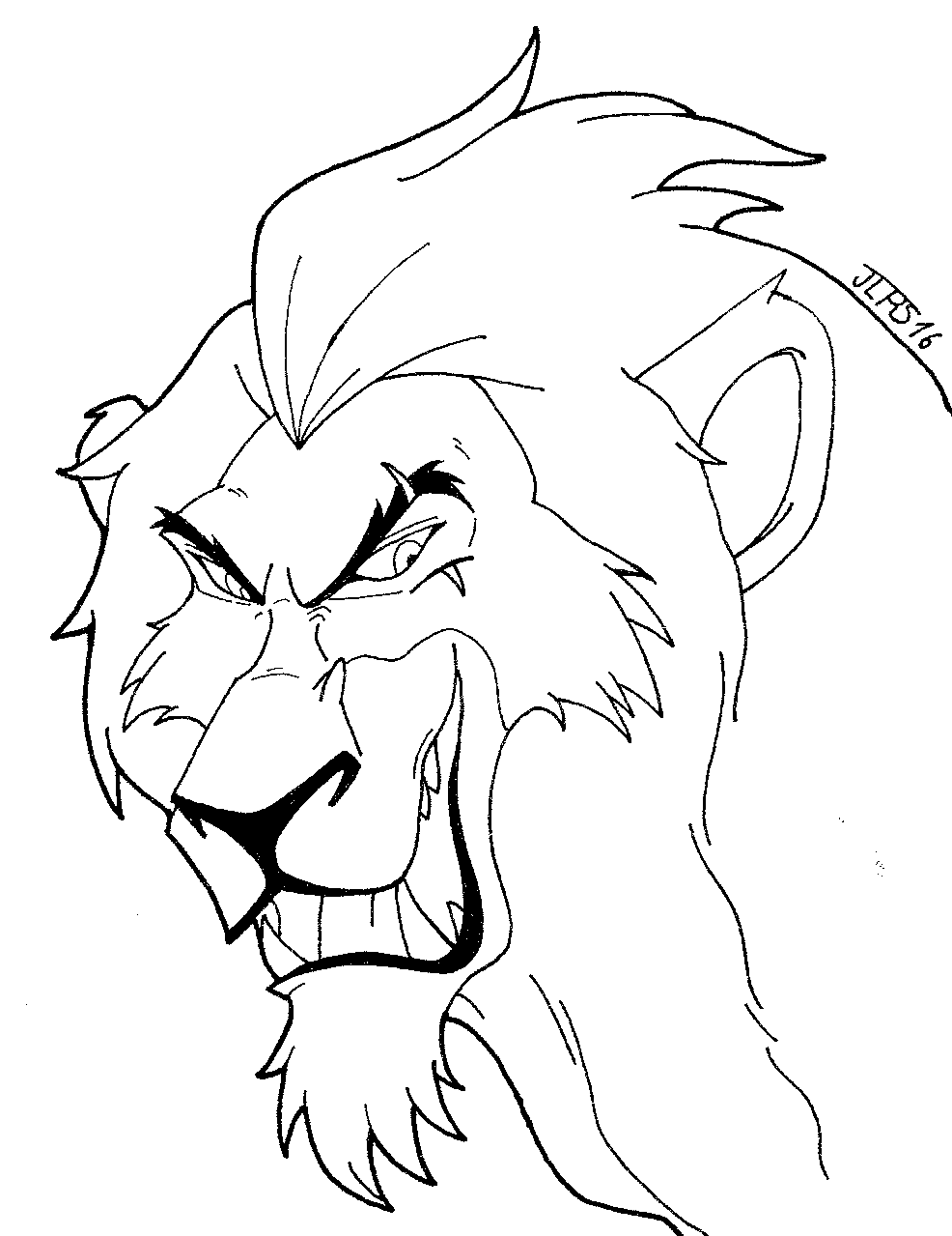 Comission: Scar (Disney)