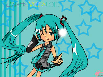 Hatsune Miku 2 by cutefairy09