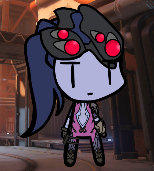 Custom Walfas: Widowmaker