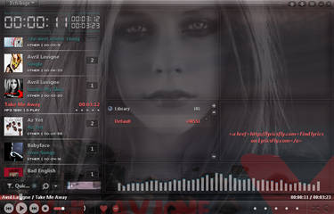 Xch4nge:  -show front cover as background-