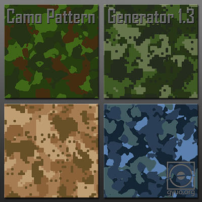 Camo Pattern Generator 1 3 By Plastictrash On Deviantart