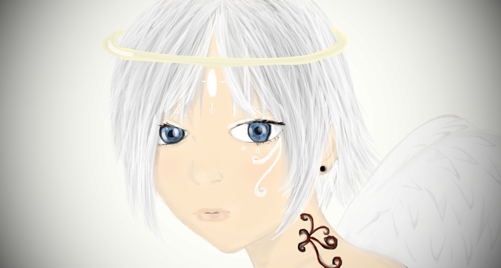Angel from the clouds by MariHeartArt on DeviantArt