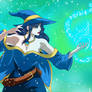 Mystic Spellcaster Commission Artwork