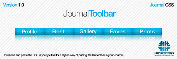 DA Journal CSS Toolbar