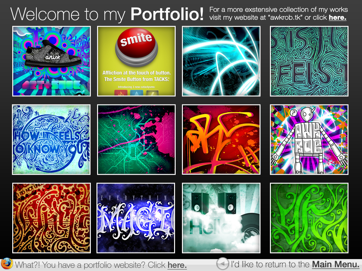 My Interactive Web Portfolio