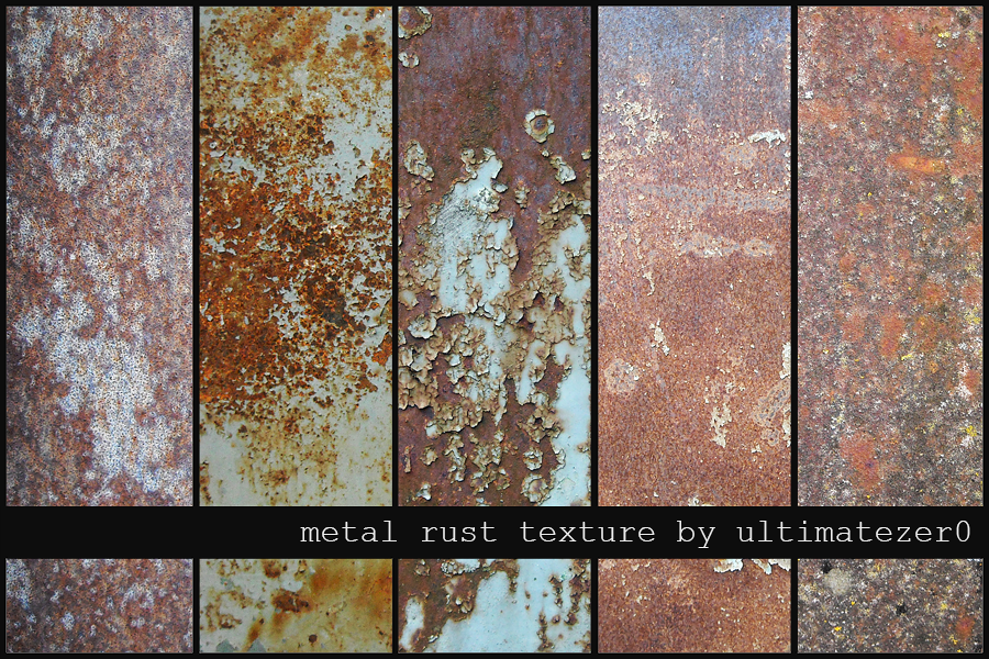 - metal rust textures