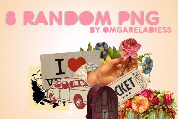 8 random PNG by omgareladiess on DeviantArt