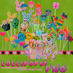 Lollipops Png by gagauniverse