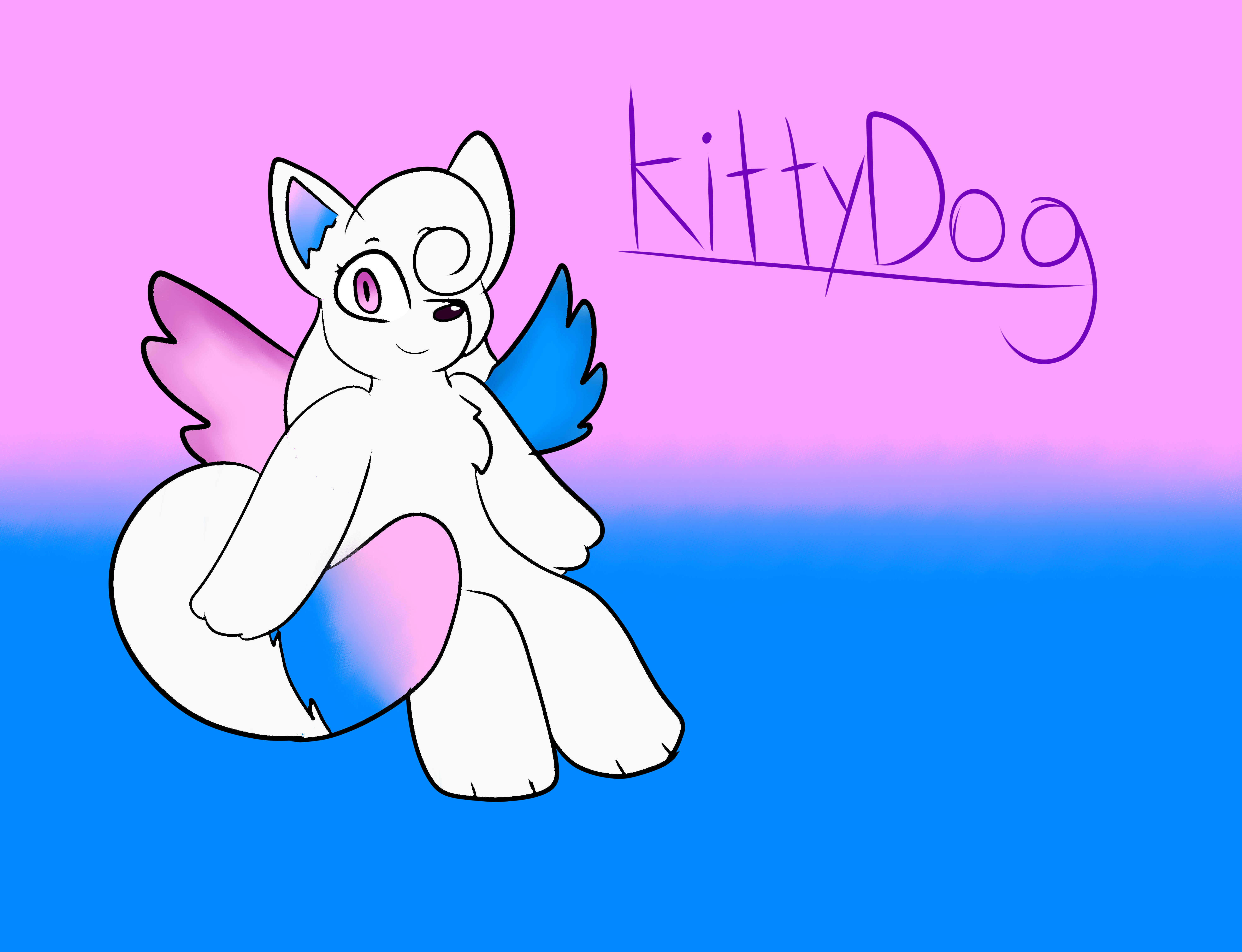 For KittyDog by TheFireDonut34 on DeviantArt