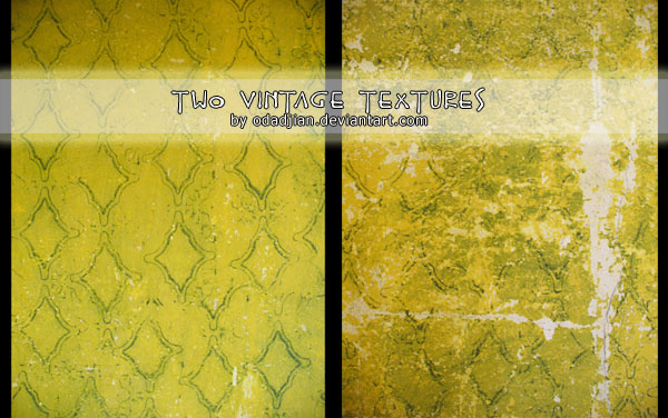 Two vintage textures